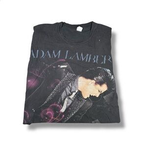 Tultex Adam Labert Allover Print Graphic Music Tshirt Size Medium - "Tera"